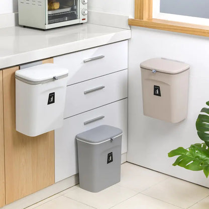 Kitchen Trash Can Kitchen Waste Bin Kitchen Garbage Cans Recycle Rubbish Bin for Kitchen Dustbin Garbage Bin Trash Bin Trashcan